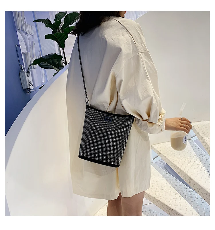 Bolsos Mujer ограниченная сумка-ведро из полиуретана и полиэстера Rismit Весна Лето Новая женская элегантная сумка с двойным ремешком с фосфором