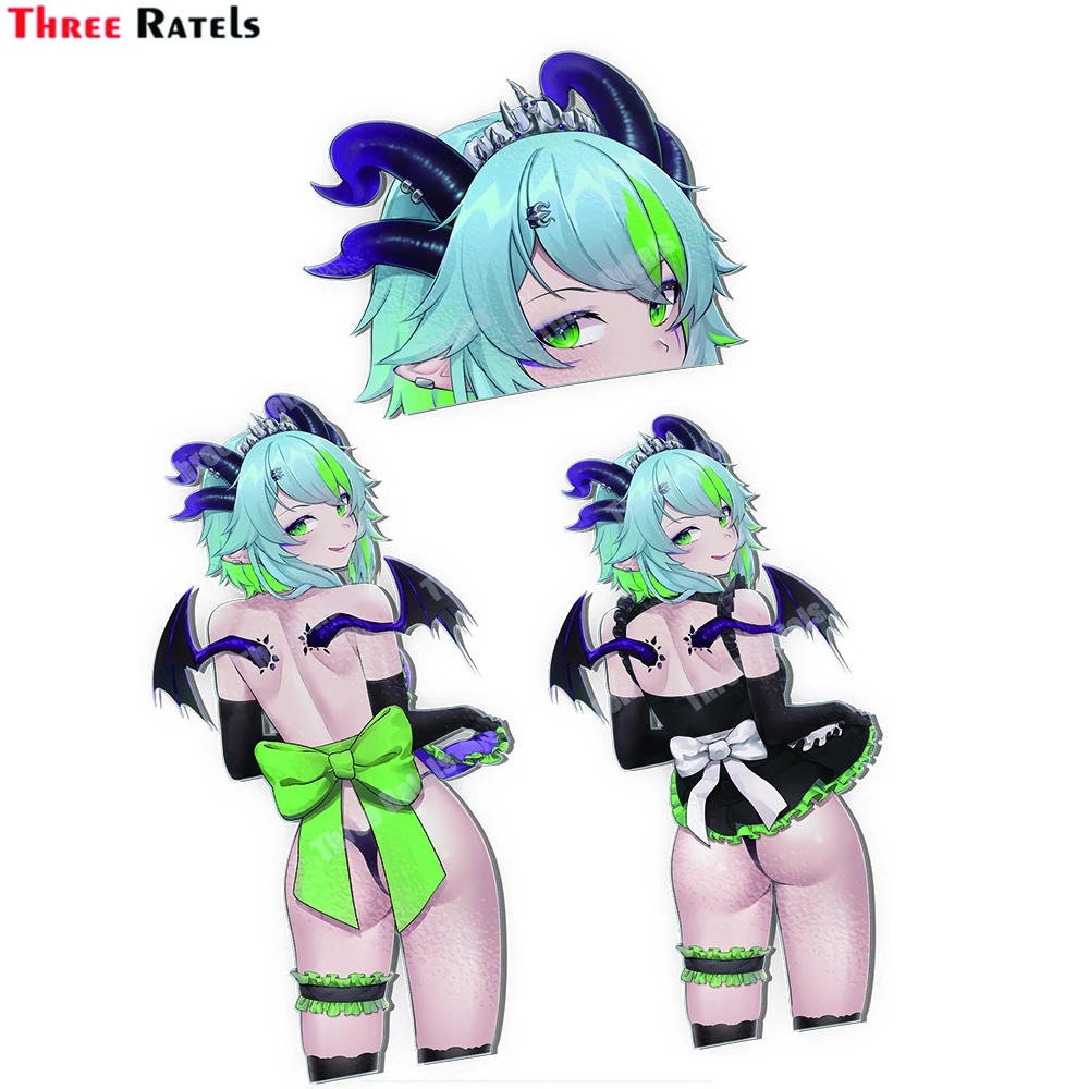 

Three Ratels D109 Maid Froot Sticker For Car Styling Auto Accessories Car Stickers Vinyl Material Waterproof Property Decals