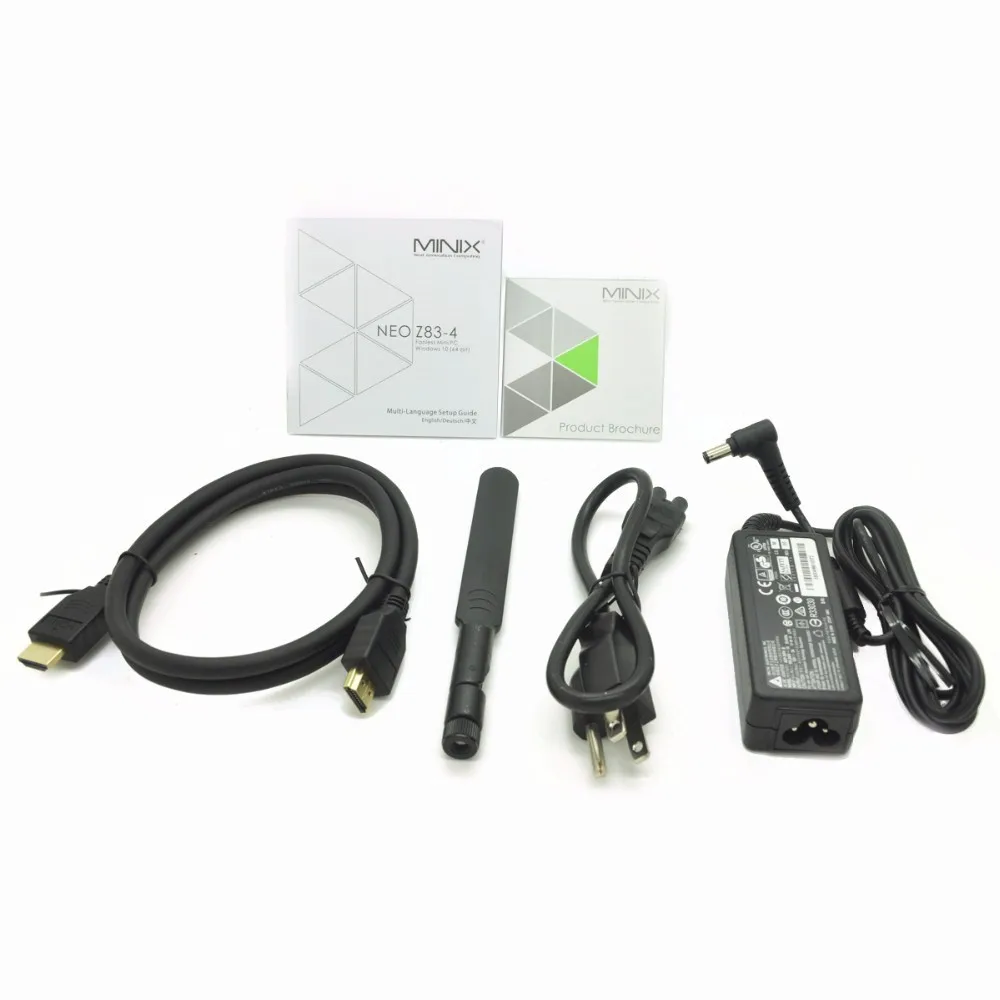 MINIX NEO Z83-4 мини-ПК серии ядерным процессором Intel Atom X5-Z8350 Windows/Ubuntu мини ПК HDMI + Dual Band