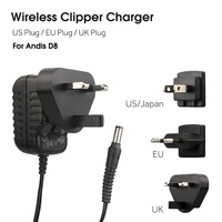 useuuk plug hair clipper charger wireless hair clipper adapter clipper power adapter suitable for andis d8 barber accessories