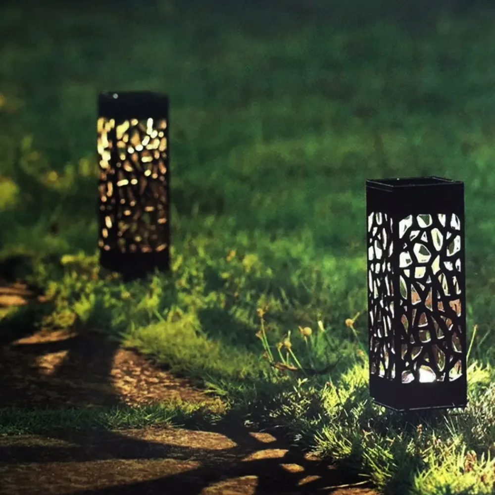 

Led Solar Powered Garden Lamp Lawn Lamp Bollard Light Waterproof Solar Ground Lights For Garden Path Decoration