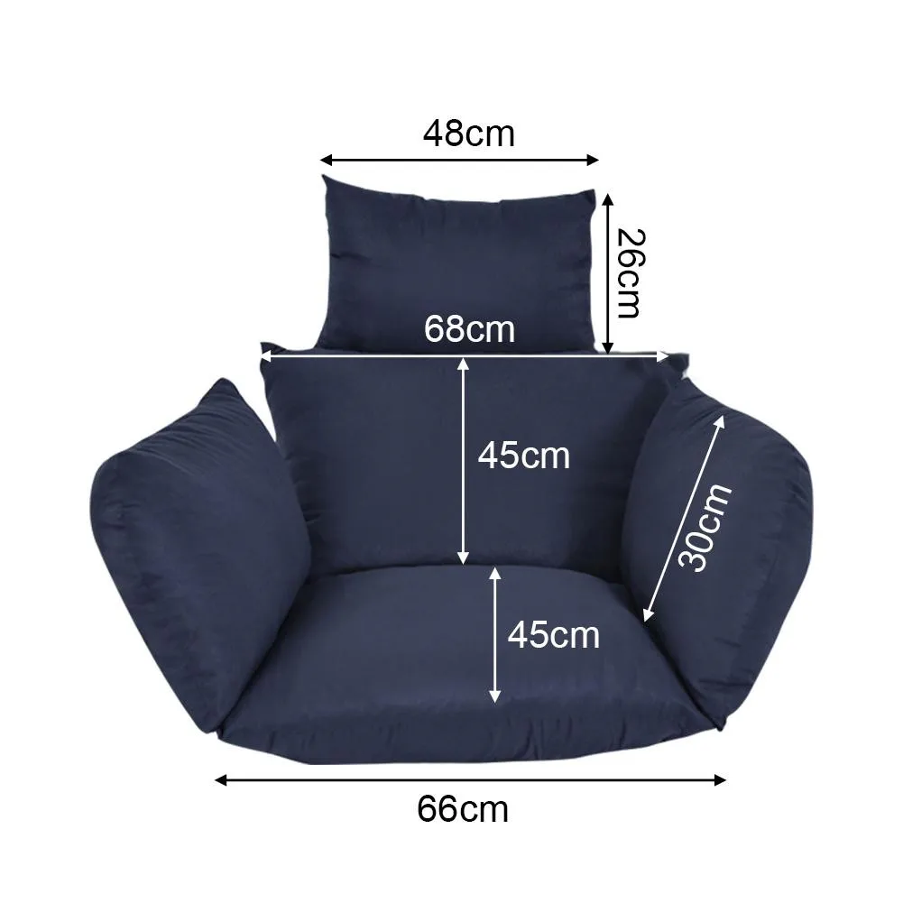 

Swing Chair Cushion Sofa Seat Padded Thick Cushion Home Decorative Pillow Car Seat Hanging Chair Back With Pillow
