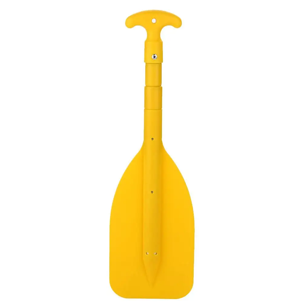 Телескопическое весло практичное экономичное ПВХ желтое спортивное речное