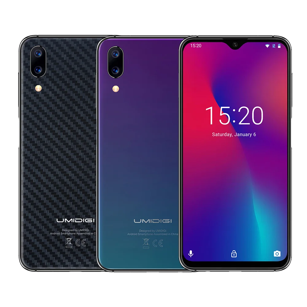 Универсальная версия UMIDIGI One Max 4 Гб 6 3 ГБ 4150 дюйма полноэкранная Двойная камера мАч