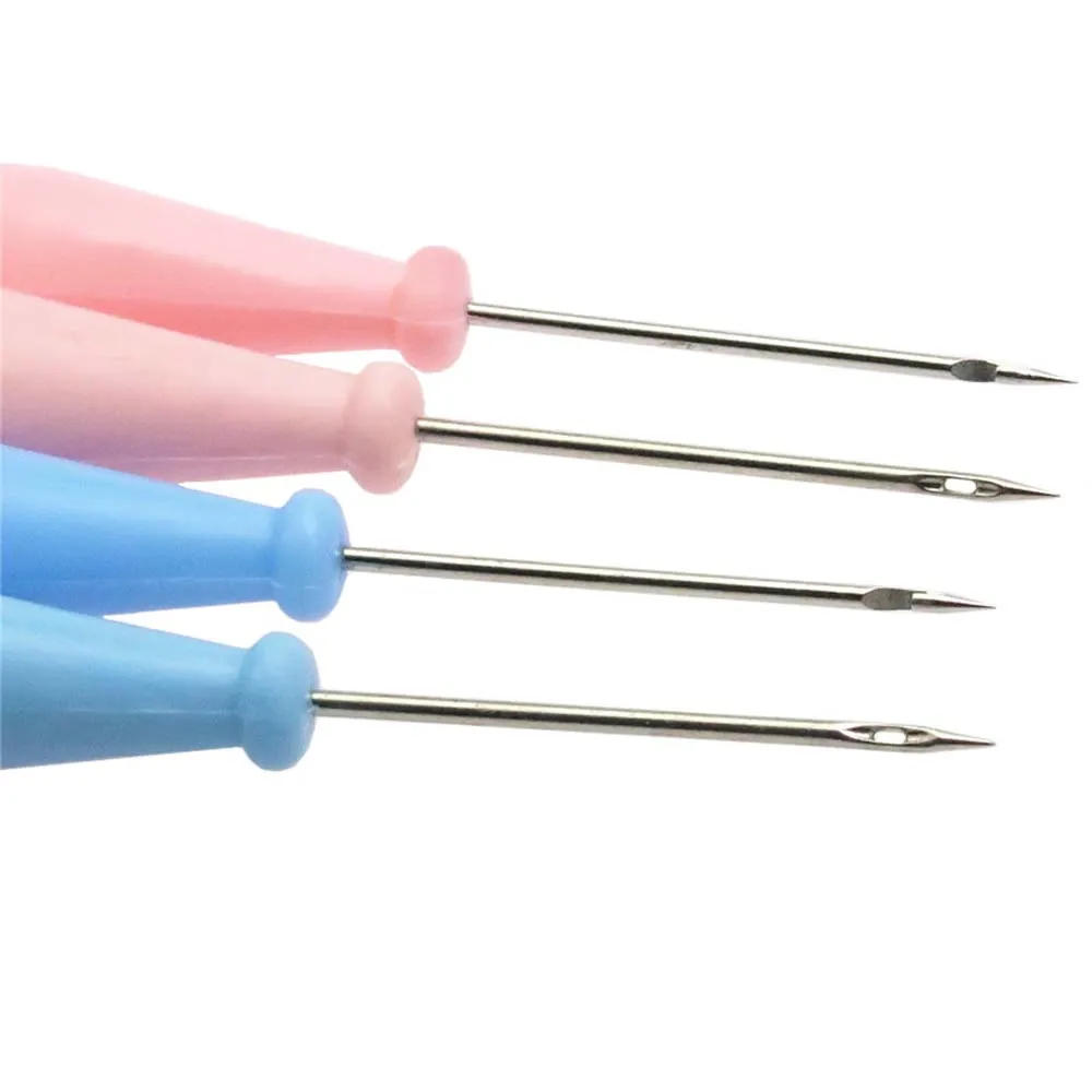 Стальной стежок шило для шитья обуви сумки крючок отверстий сделай сам кожа