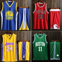 childrens adult basketball uniforms jerseys sportswear printed clothing short sleeved basketball uniforms no 23 24 30 kids