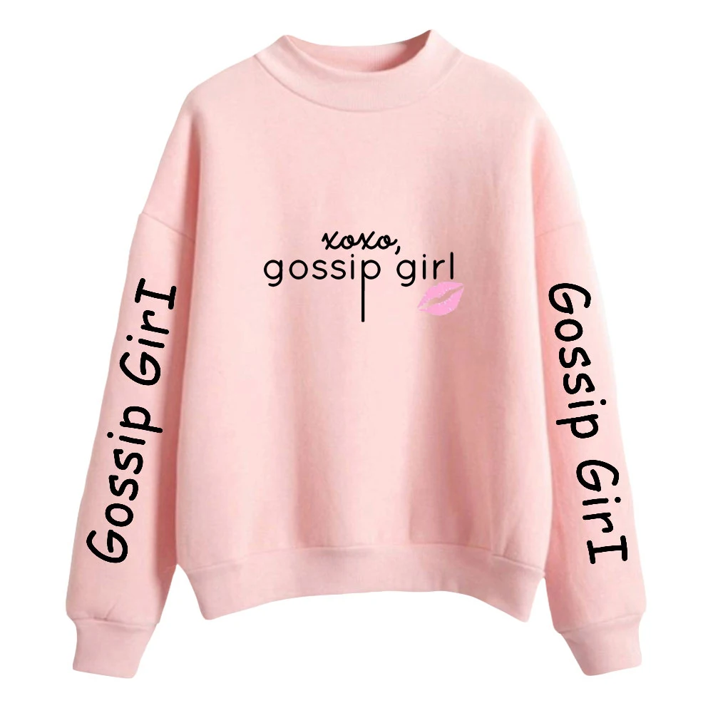 

American Tv Series Gossip Girl Tracksuit Unisex Turtleneck Sweatshirt Women Men's Outwear Harajuku Streetwear Fashion Clothes