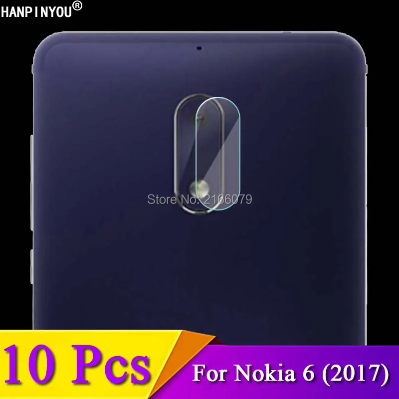 10 шт./партия для Nokia 6 (2017) TA 1000 1003 5 &quotЗадняя камера защитная крышка объектива