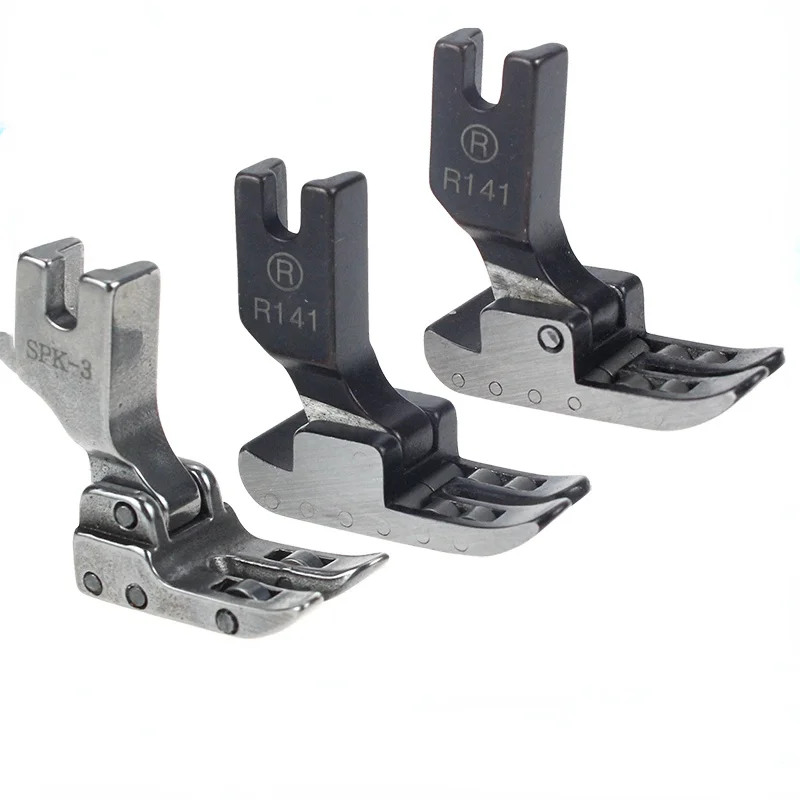 Аксессуары для швейной машины r141wheel PresserFoot Spk3 полностью стальной ролик PresserFoot машинка для обработки кожи с плоской прижимной ЛАПКОЙ