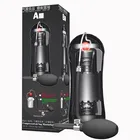 Сосательная машина, Мужской мастурбатор, искусственная вагина, Вибрирующая электрическая вакуумная помпа для мастурбации, секс-игрушки для мужчин