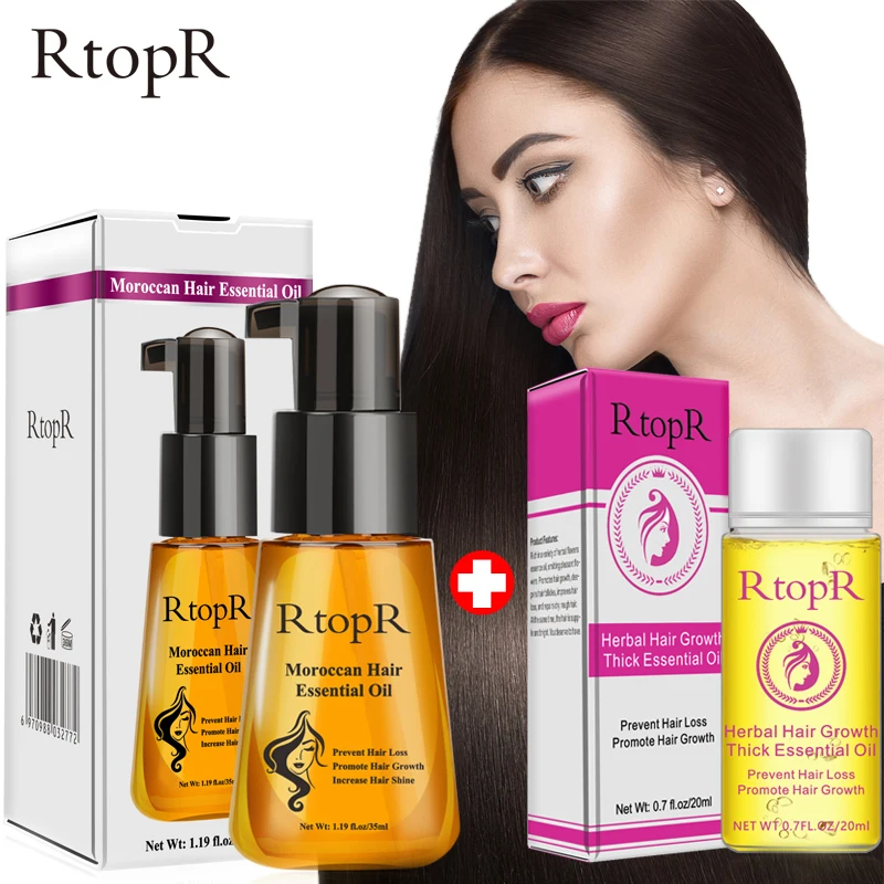 Марокканское масло для волос эфирное + травяной рост толстый набор эфирных масел