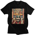 Забавная футболка с капитаном сполдингом для мужчин, футболка из 100% хлопка, футболка для отдыха с коротким рукавом, фильмом ужасов, домом трупов 1000