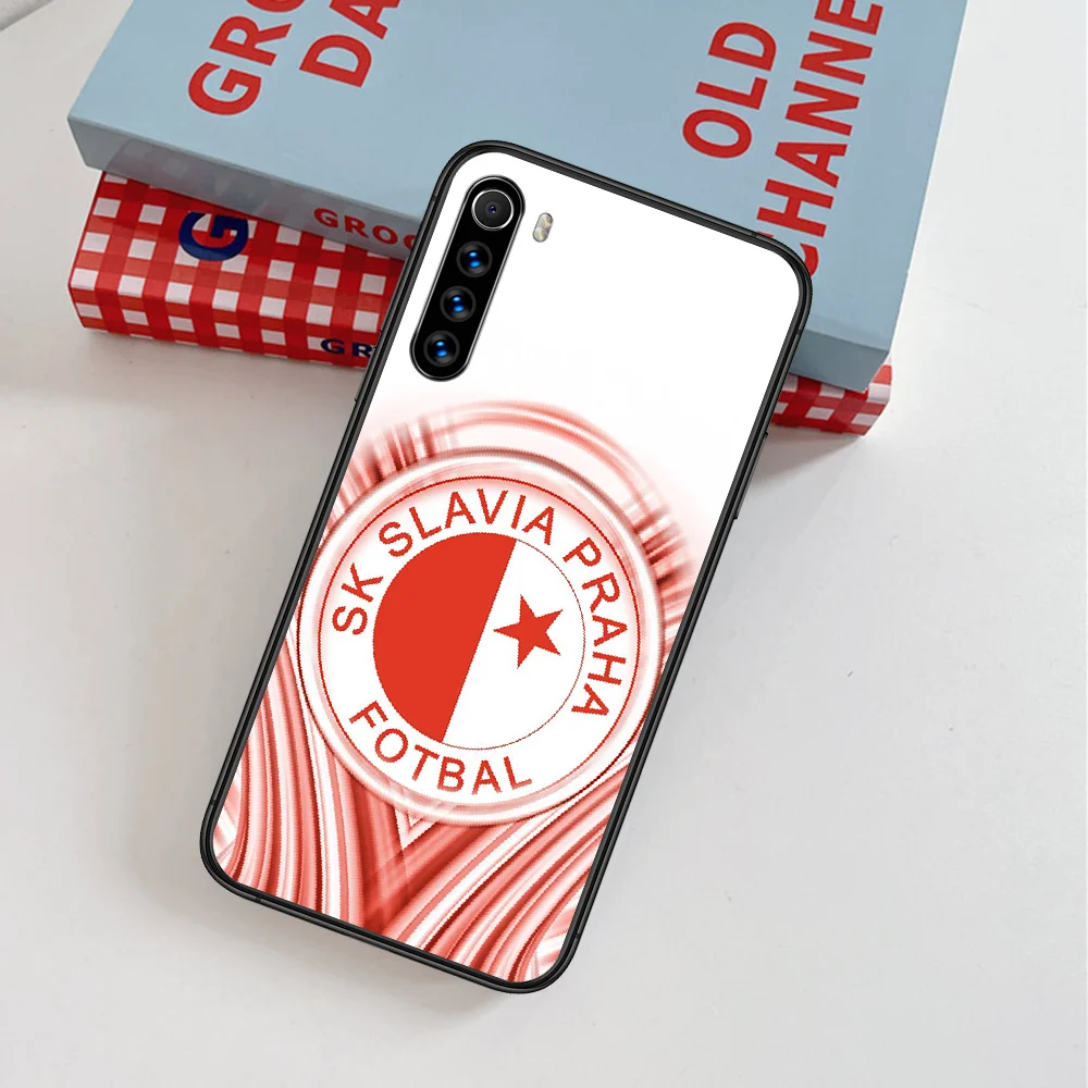 

Sk Slavia Praha Soccer Football Phone Case For Xiaomi Redmi Note 7 8 8T 9 9S 4X 7 7A 9A K30 Pro Ultra black Prime 3D Cover