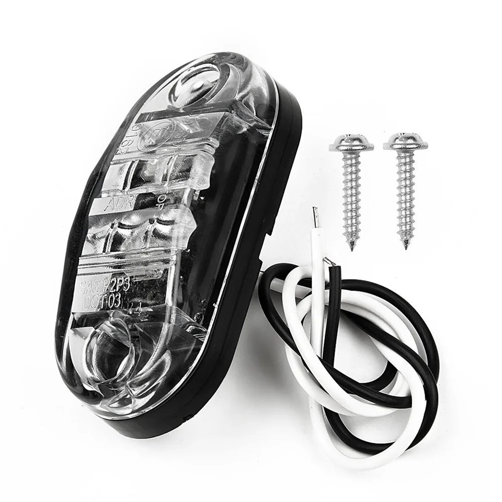 

Boats Side Marker Light White Bulbs SUV Bus Parts & Accessories Waterproof Caravan indicator wedge cars trailer