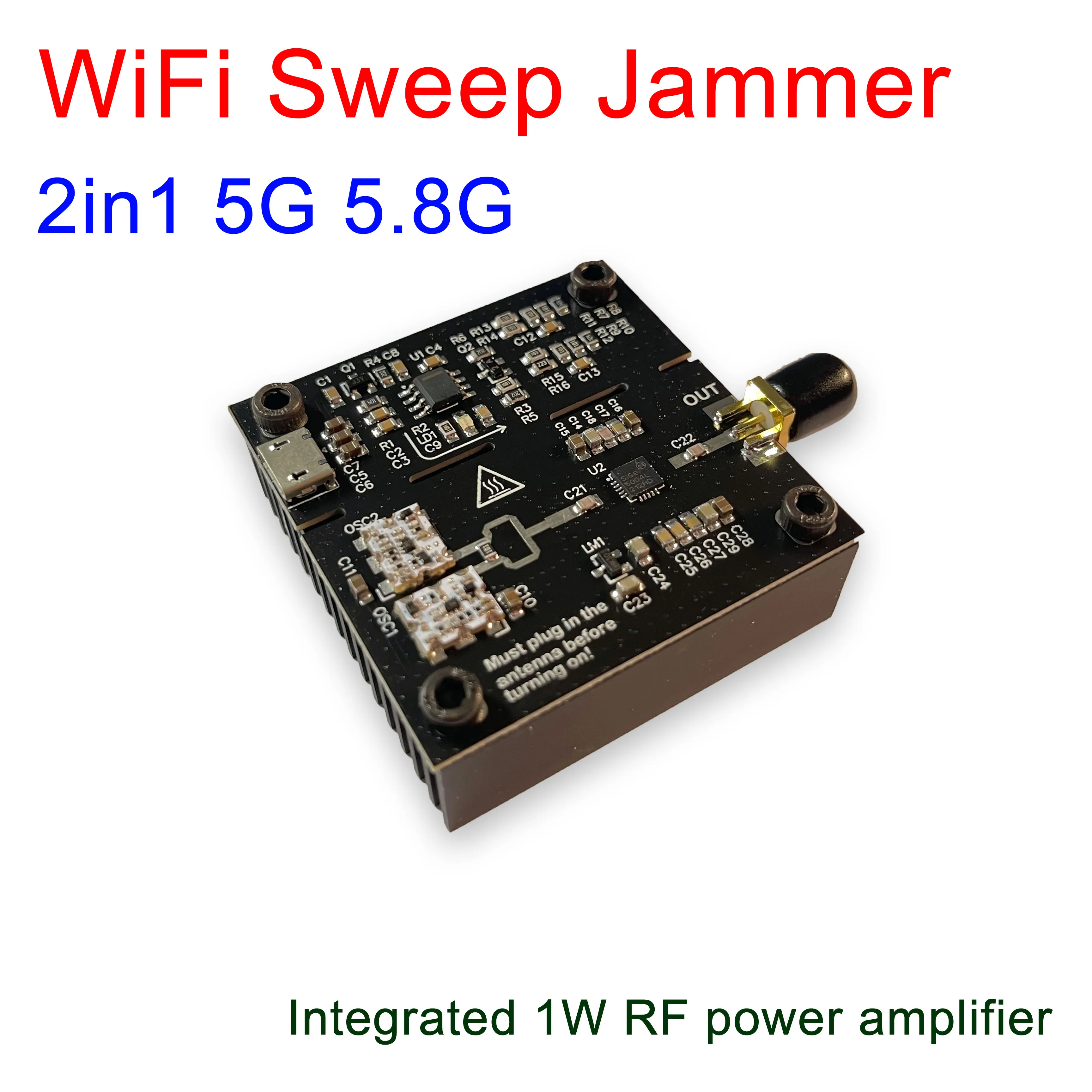 Встроенный усилитель мощности 2 в 1 5 8 ГГц | Электроника