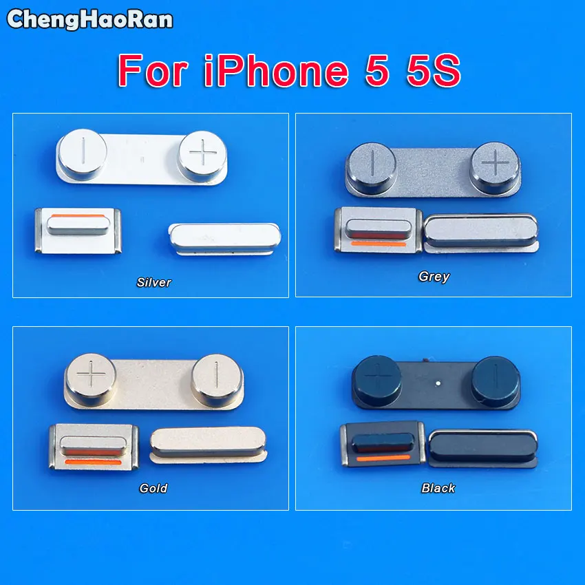 Боковая кнопка ChengHaoRan для iPhone 5 5S включение/выключение питания + переключатель