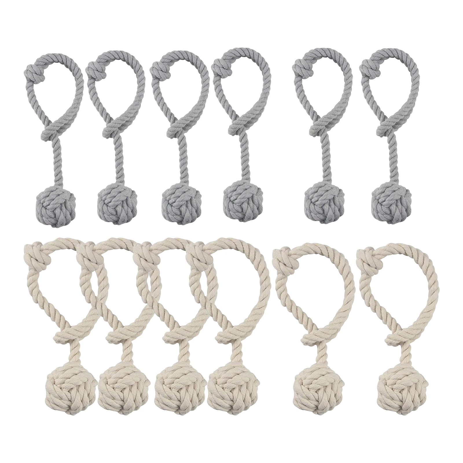

Curtain Rope Tiebacks Home Decorative Drapery Knitting Holdbacks Binding