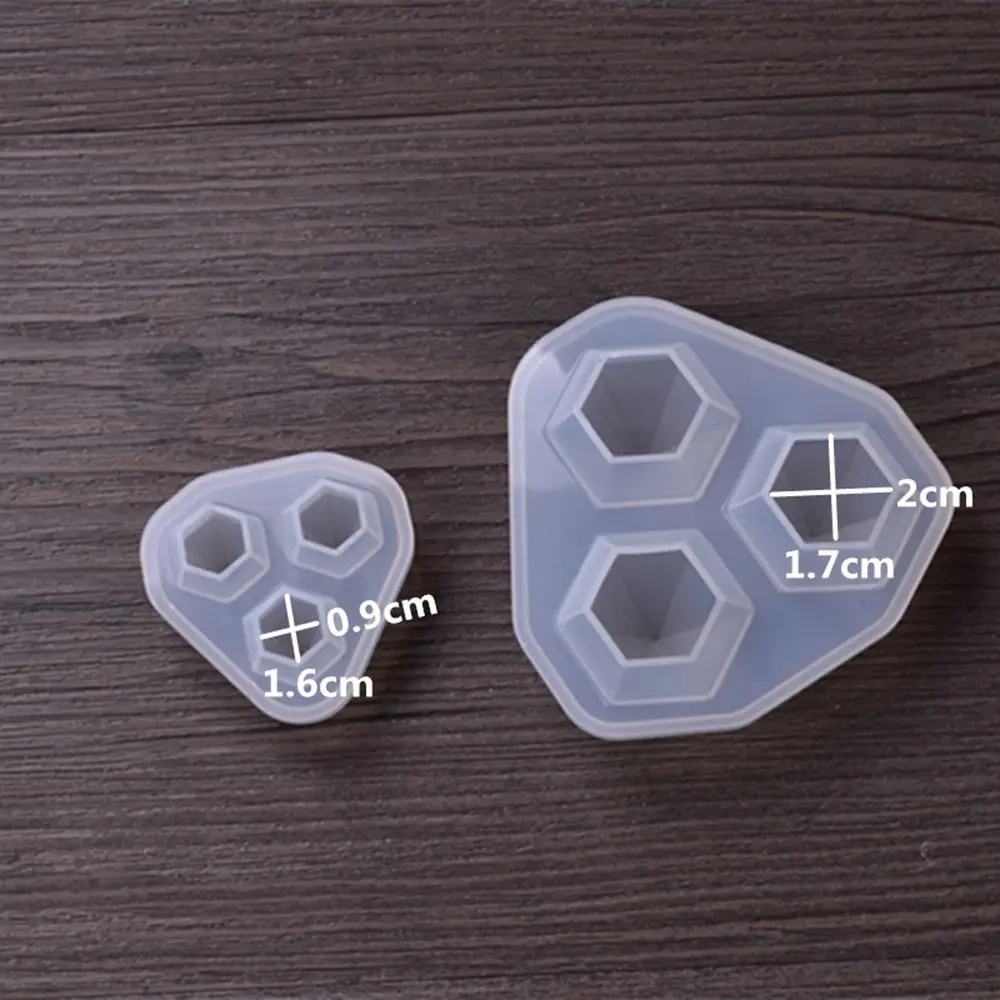 1pcs/lot Silicone Mold Resin Molds For DIY Small Diamond Pendant Die Mould for Jewelry | Дом и сад