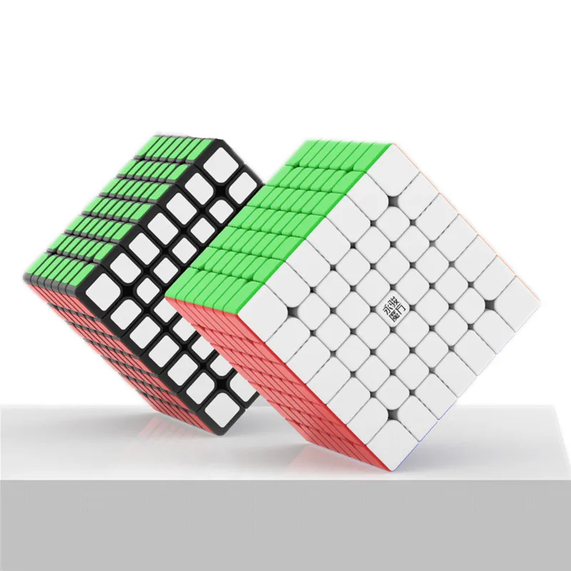 

Qiyi Yufu 7x7 Magnetic Magic cube 7 Layer professional competition speed cubes children educational fun 7x7x7 toy cubo gift