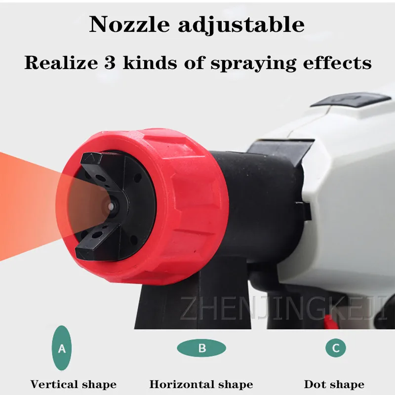 

Automatic Spray Gun Handheld Lithium Battery Spray Gun Multifunction Charging Mode Electric Spray Gun Home Improvement Tools