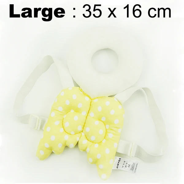 Large Yellow Angel Большая детская подушка для защиты головы, подголовник для малышей, подушка для шеи, милые крылья, Подушка для кормления, защита от падения, YYT341 - Цвет: Large Yellow Angel