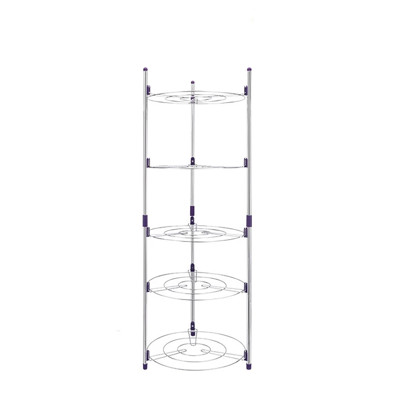 2/3 яруса плакировка горшок стеллаж для хранения Пан контейнер кухонная посуда