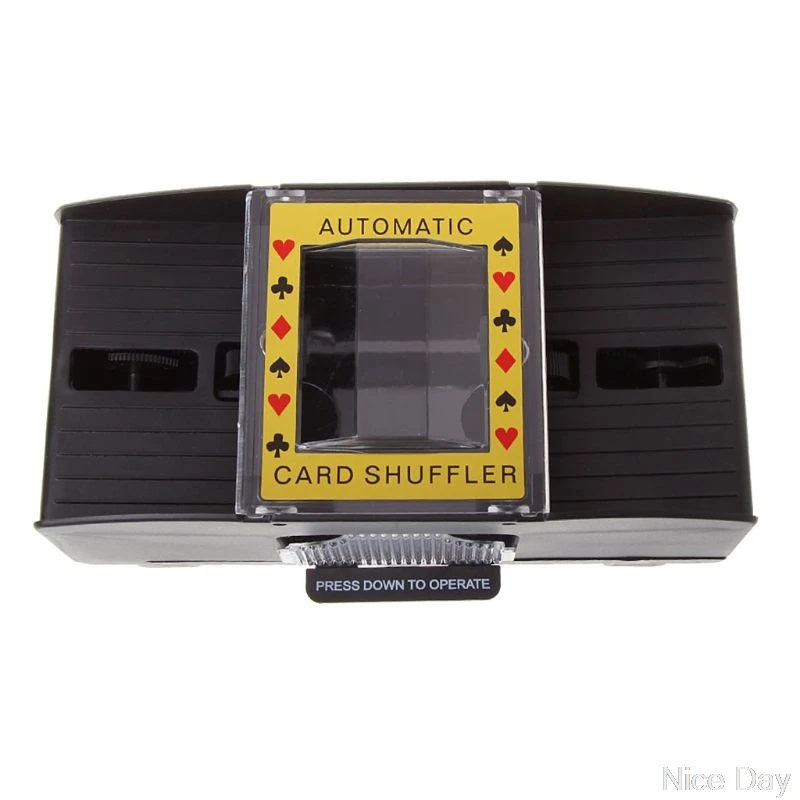 Автоматическая карточка для покера Shuffler настольные игры на батарейках игральные