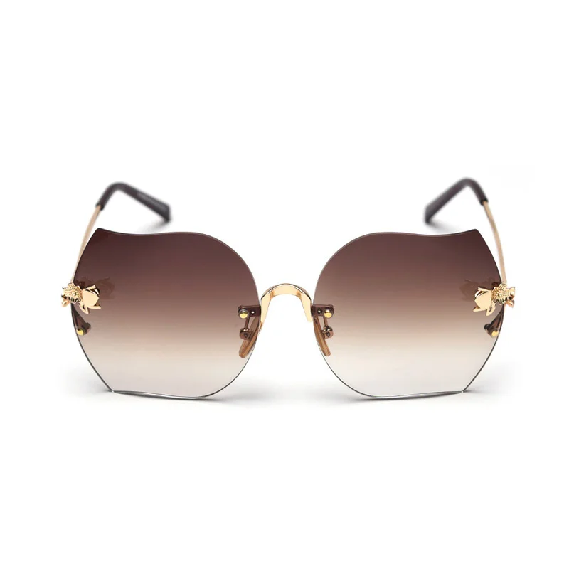 ROYAL GIRL 2020 New Fashion Ladies Sunglasses Brand Designer Flower Trimming Large Frame ss294 | Аксессуары для одежды