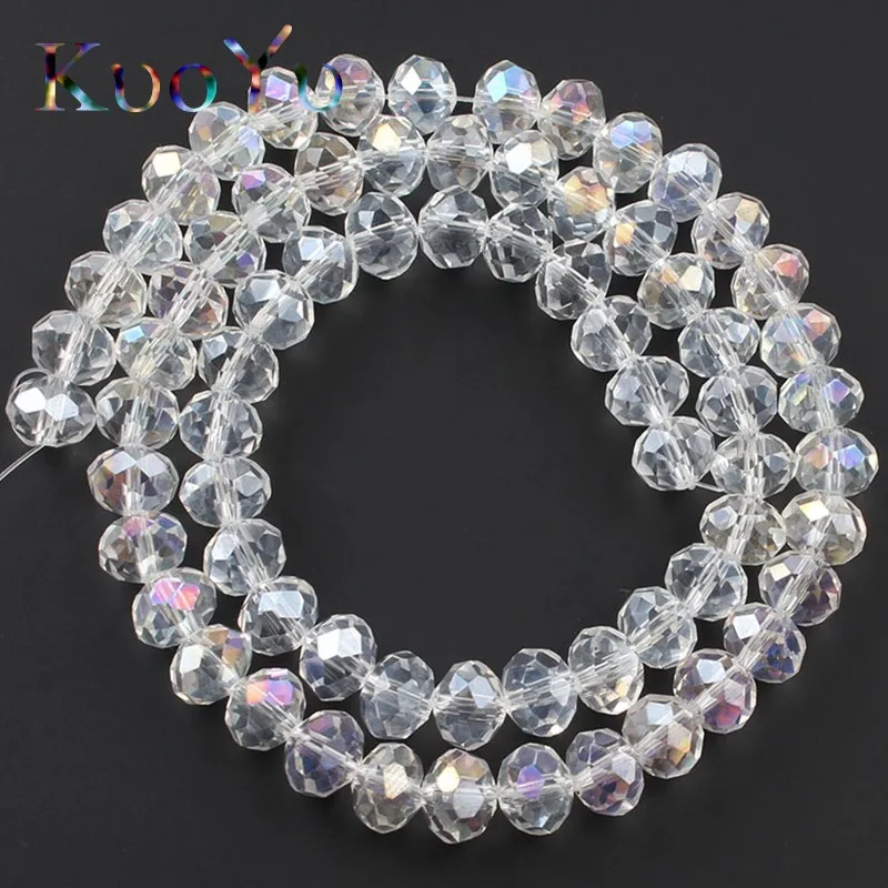 Оптовая продажа граненые AB прозрачные стеклянные бриллианты 4 6 8 10 12 мм выберите