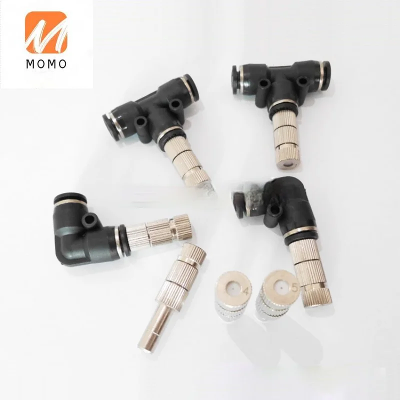 

0.2mm Quick Push water plastic spray nozzles,Easy Install Fog Nozzle With filter