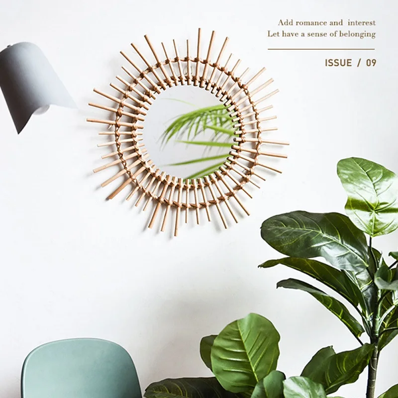 Креативное Fujiwara зеркало круглое художественное косметическое для макияжа