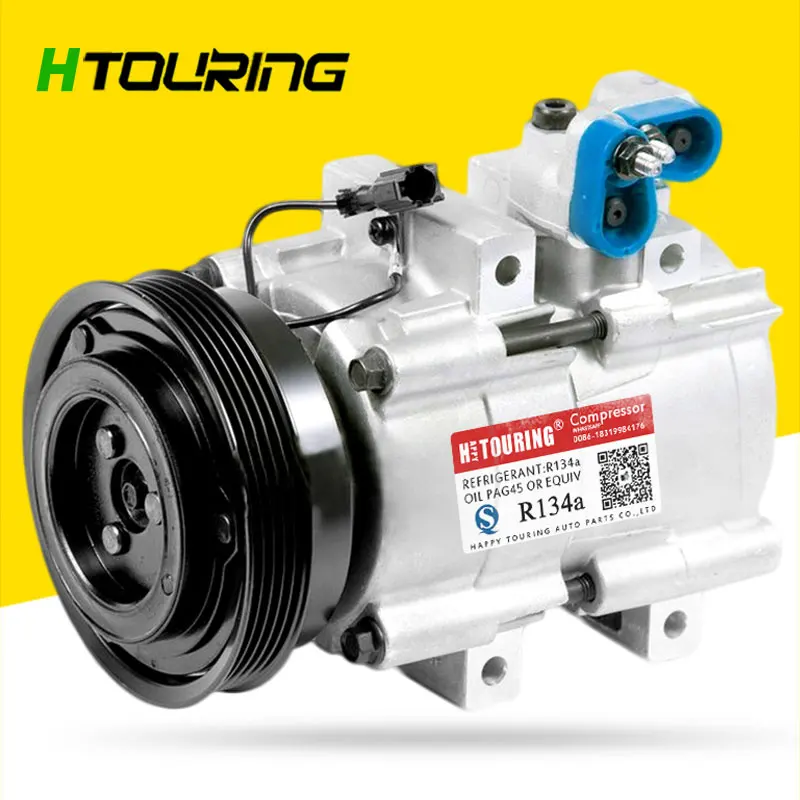 Новый компрессор переменного тока HS18 для Hyundai Santa Fe/Kia Sorento 9770126010 97701 26010 9770126011 26011