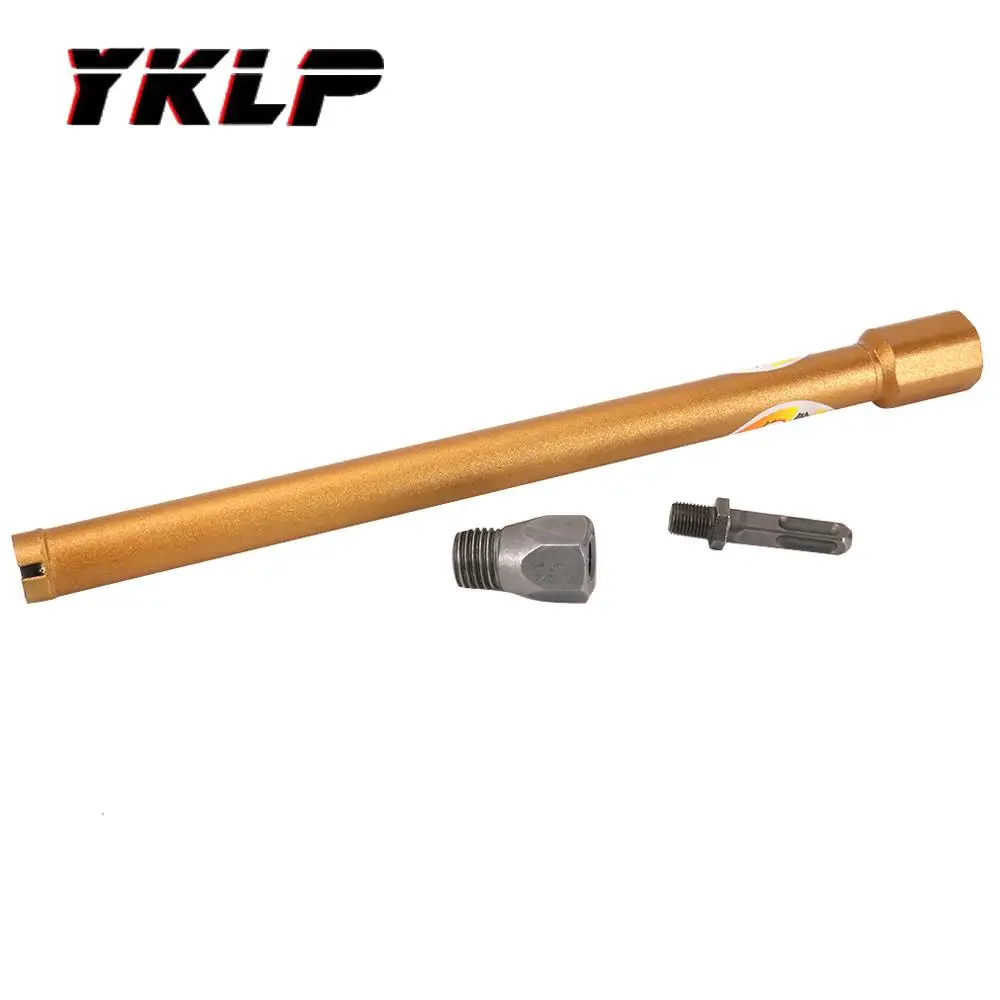 27/32/36/40/51/56/63 / 76mm wet diamond core drill bit with connecting rod M22 round square shank for marble concrete | Инструменты