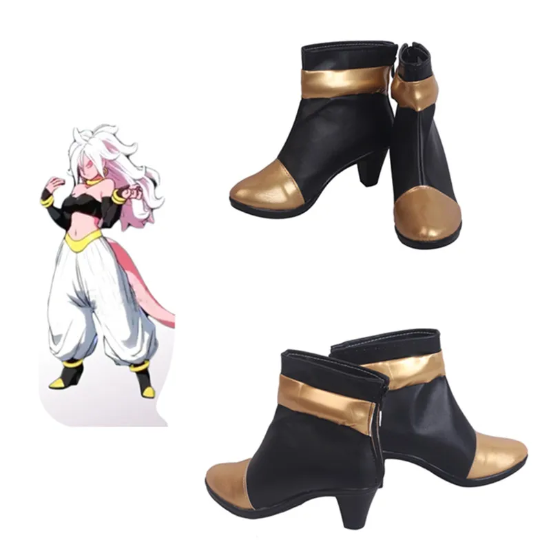 Обувь для косплея аниме Dragon Ball Z Saiyan на Android 21 модная обувь с персонажами мужчин и