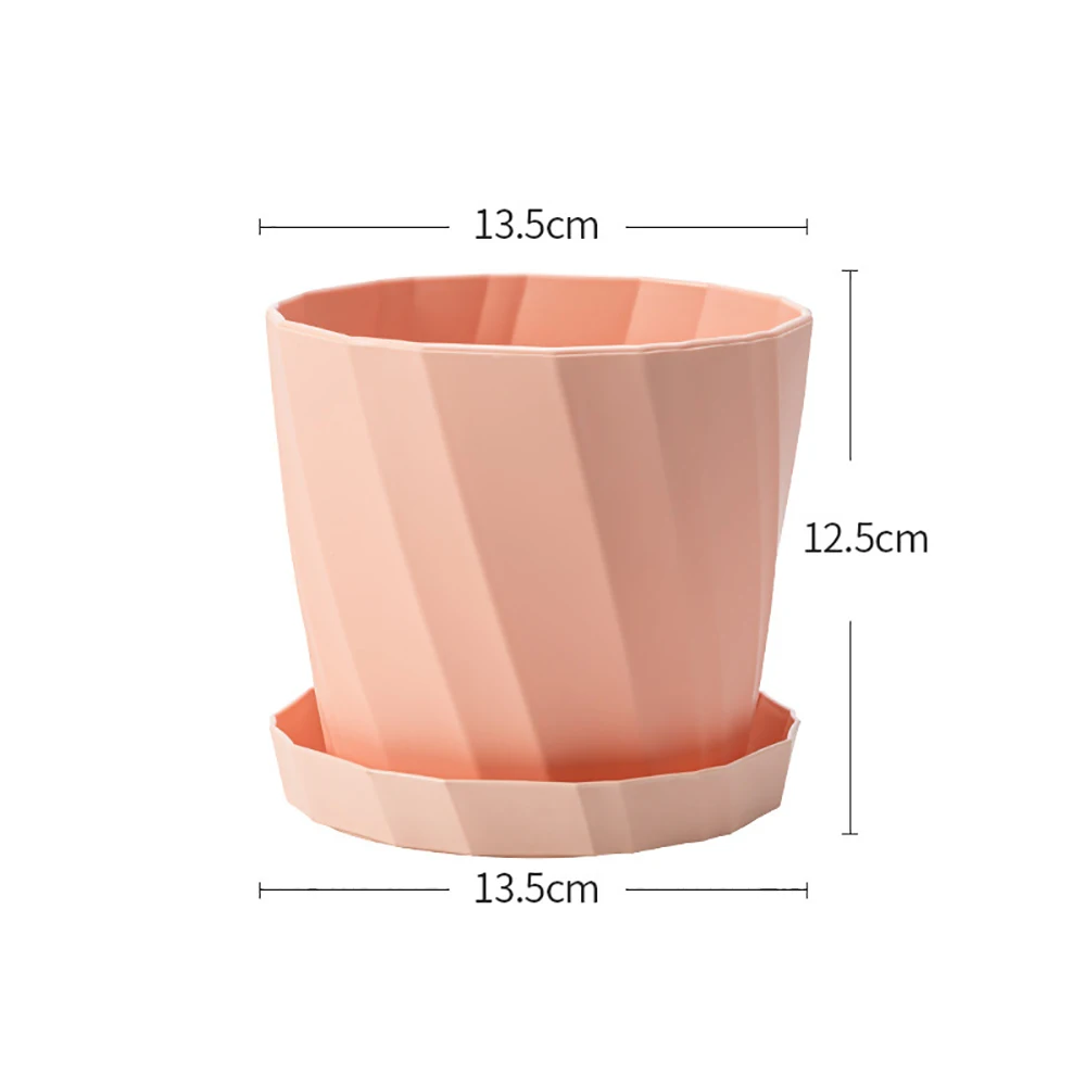 Плотный пластиковый цветочный горшок 1 шт. украшение для дома и сада Модный