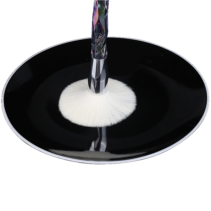 

Set Of Natural Powder Highlighter Foundation Makeup Brushes For Cosmetic Eyeliner Sponge Blush Professional Artist Beautiful