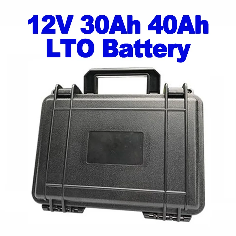 Водонепроницаемый Литий-титанатный аккумулятор IP67 LTO 12 В 30 А · ч 40 с