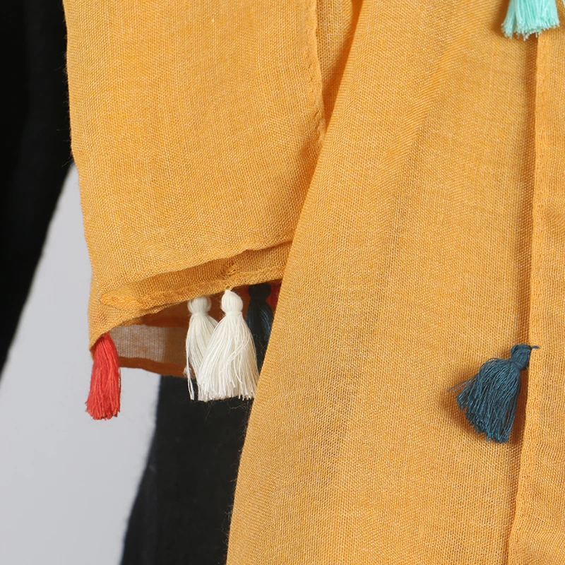 Модный женский шелковый шарф хиджаб шали шифон мягкая женская накидка пляжный