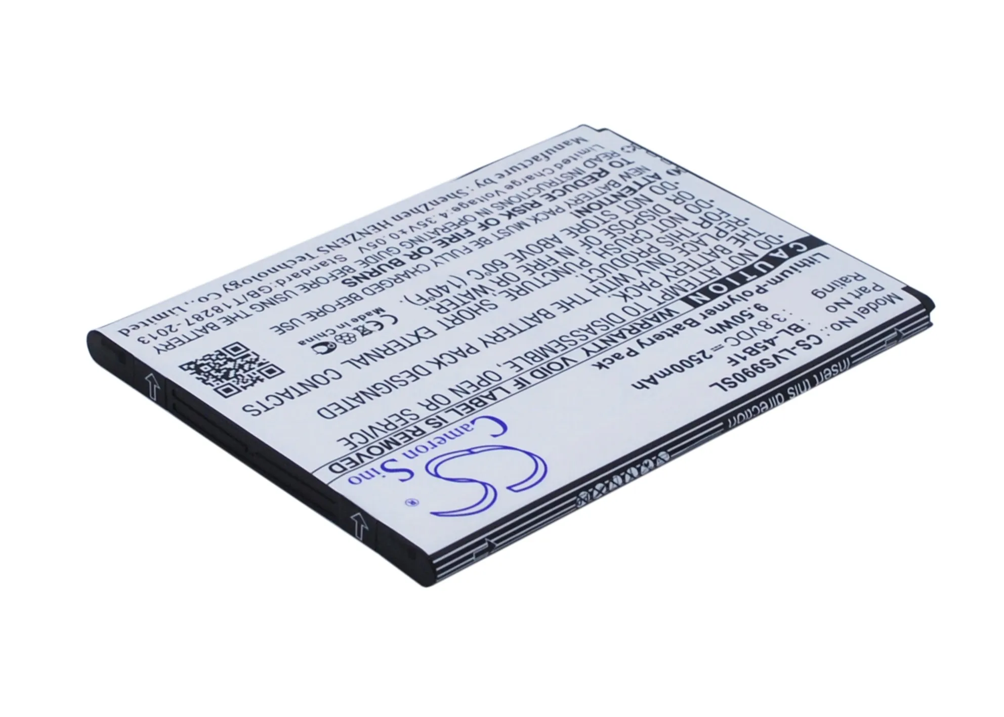 Аккумулятор для LG EAC63118201 H961N H962 H968 Dual SIM K520 K530 K530DY 2500mAh / 9.50Wh | Мобильные телефоны и