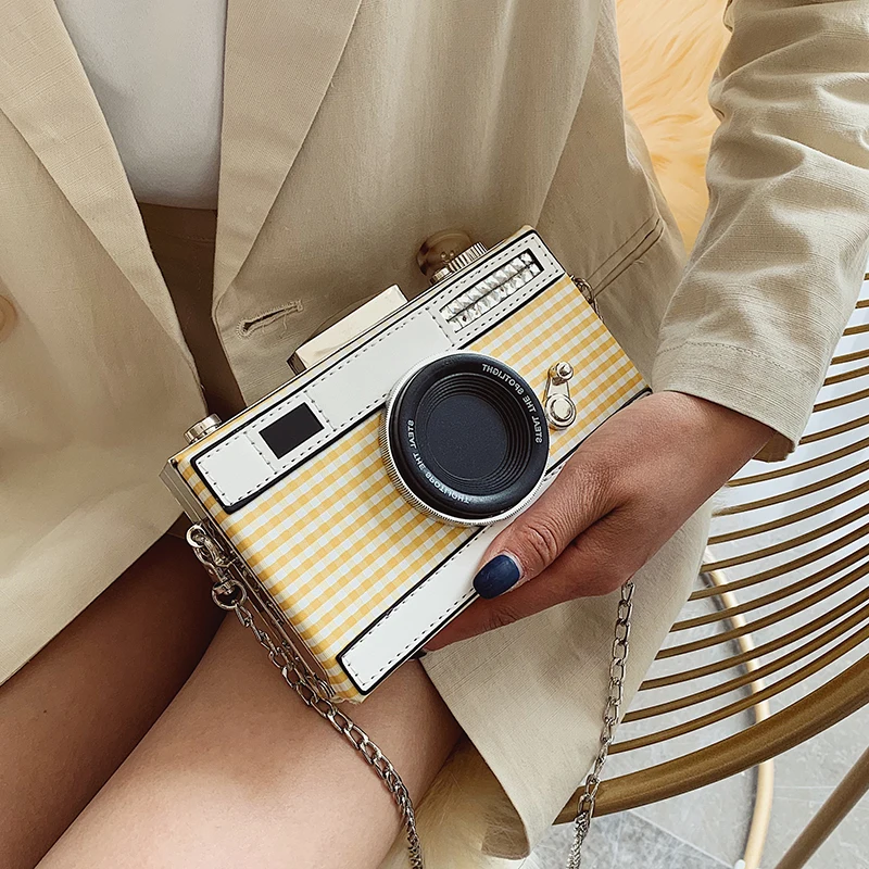 Индивидуальный дизайн женская сумка-клатч в форме камеры мини сумка-мессенджер