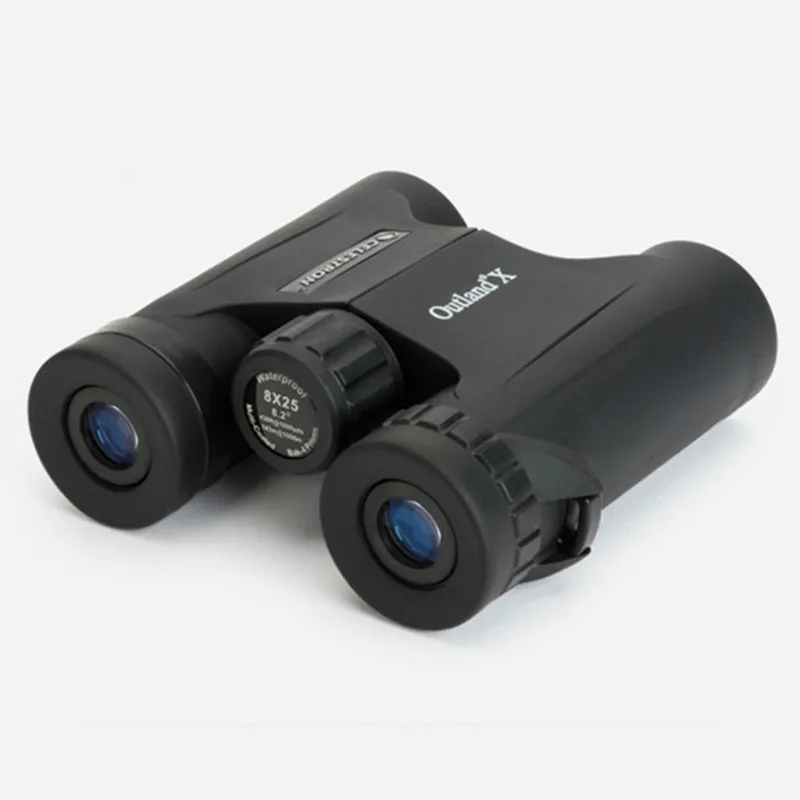 Celestron Outland X 8x25 Binoculars Waterproof & Fogproof for Adults Multi Coated Optics and BaK-4 Prisms 10X25 | Инструменты