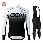 2022 GCN зимний теплый флисовый комплект для велоспорта, Мужская Уличная одежда для MTB Ropa Ciclismo комбинезон, комплект с длинным рукавом, теплая одежда для велоспорта