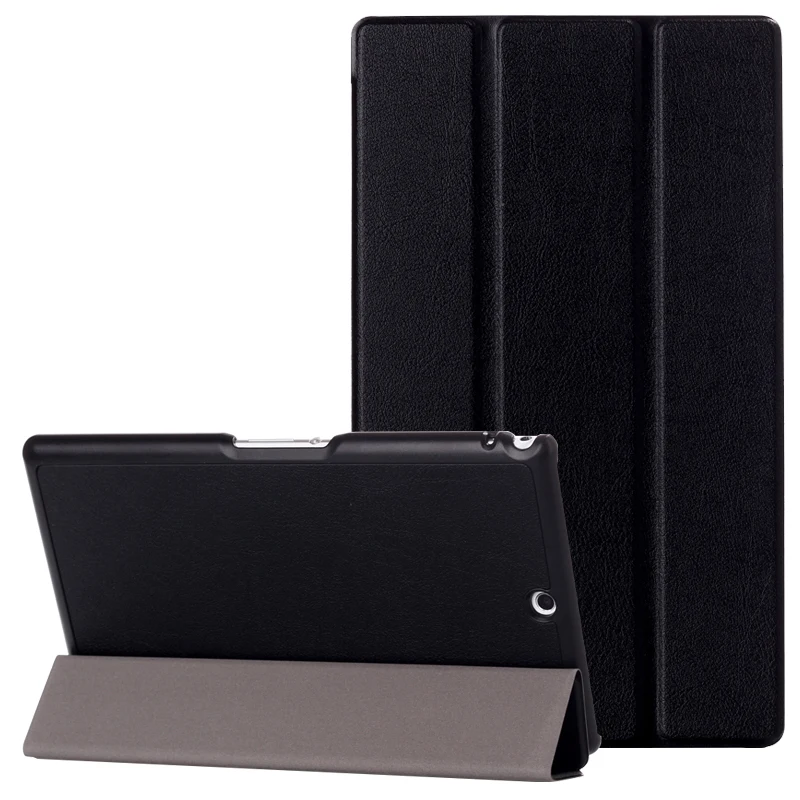 

Case for Sony Xperia Z3 8.0 inch Tablet Funda Slim Folding Flip Stand Cover PU Leather Case