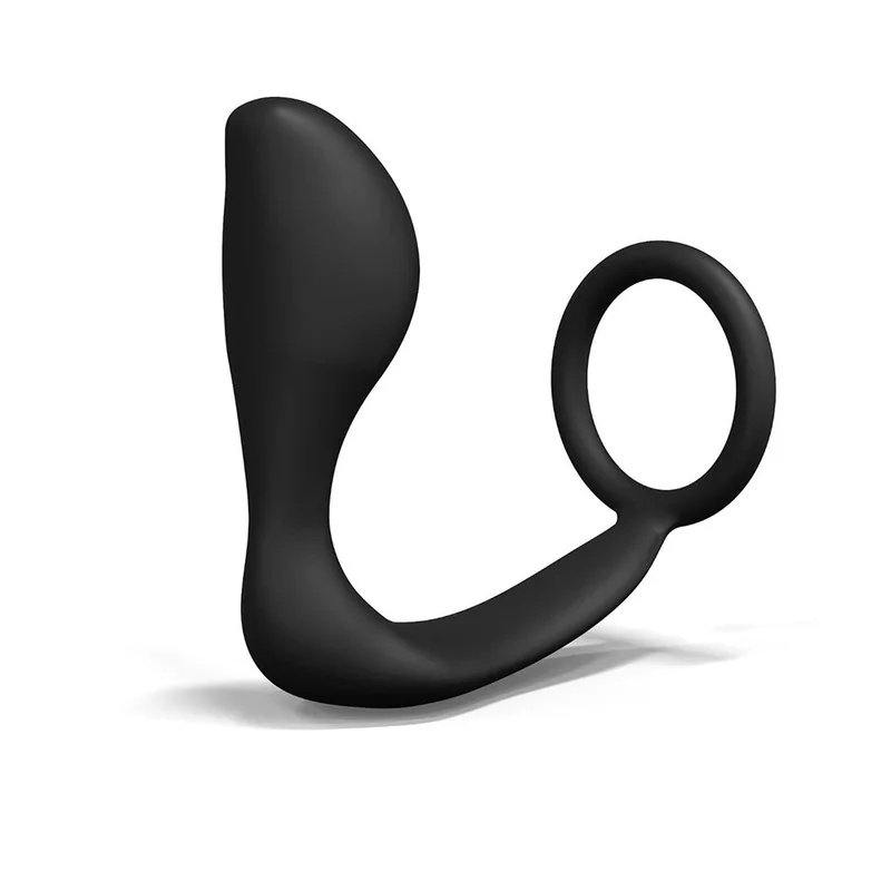 Erotic Silicone Ring Cock Butt Plug Prostate Massager Ass-Gasm Dildo Anal Penis Stimulator Adult Sex Toys for Men | Красота и