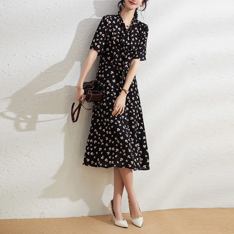 

dresses clothes women dress 2020 Cotton Linen Casual Knee-Length Regular