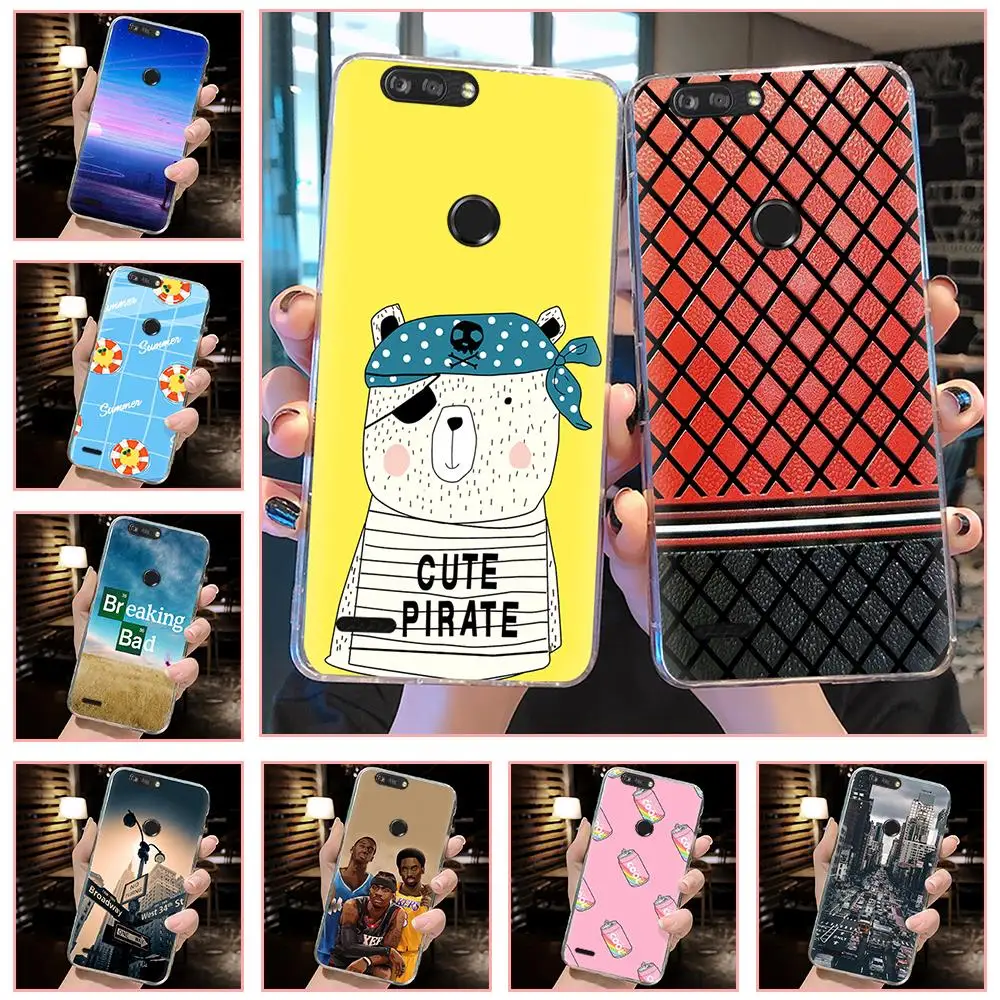 Модный дизайн для девочек чехол для телефона ZTE Blade Z MAX Z982 задняя крышка прочный новый мультяшный бренд