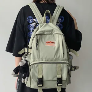 Водонепроницаемый нейлоновый женский рюкзак DCIMOR, вместительные школьные ранцы с несколькими карманами для девочек-подростков, дорожные сумки