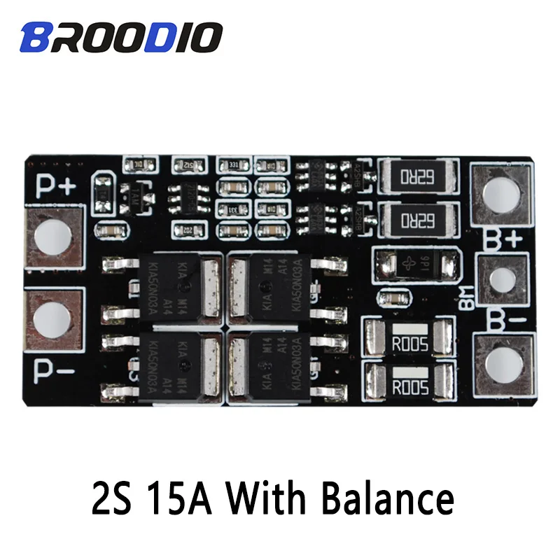 2S 3S 4S BMS 15A 20A 40A 50A 3 7 V 18650 Защитная плата литий ионной литиевой батареи Circuit PCB Module с