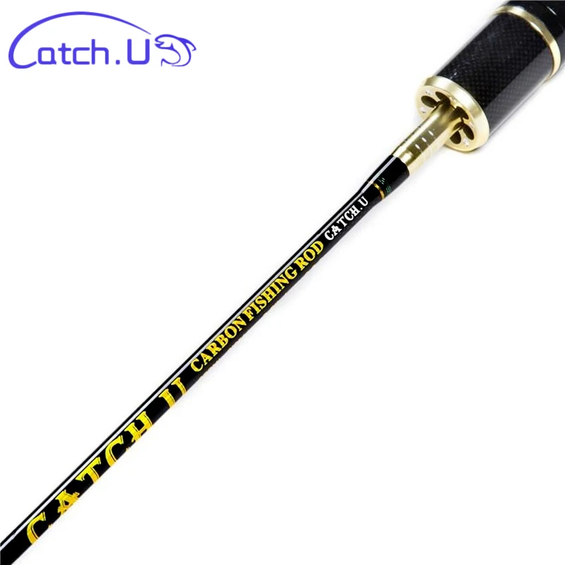 Удочка карбоновая рыболовная с двумя наконечниками класс спиннинга UL/L Lake вес