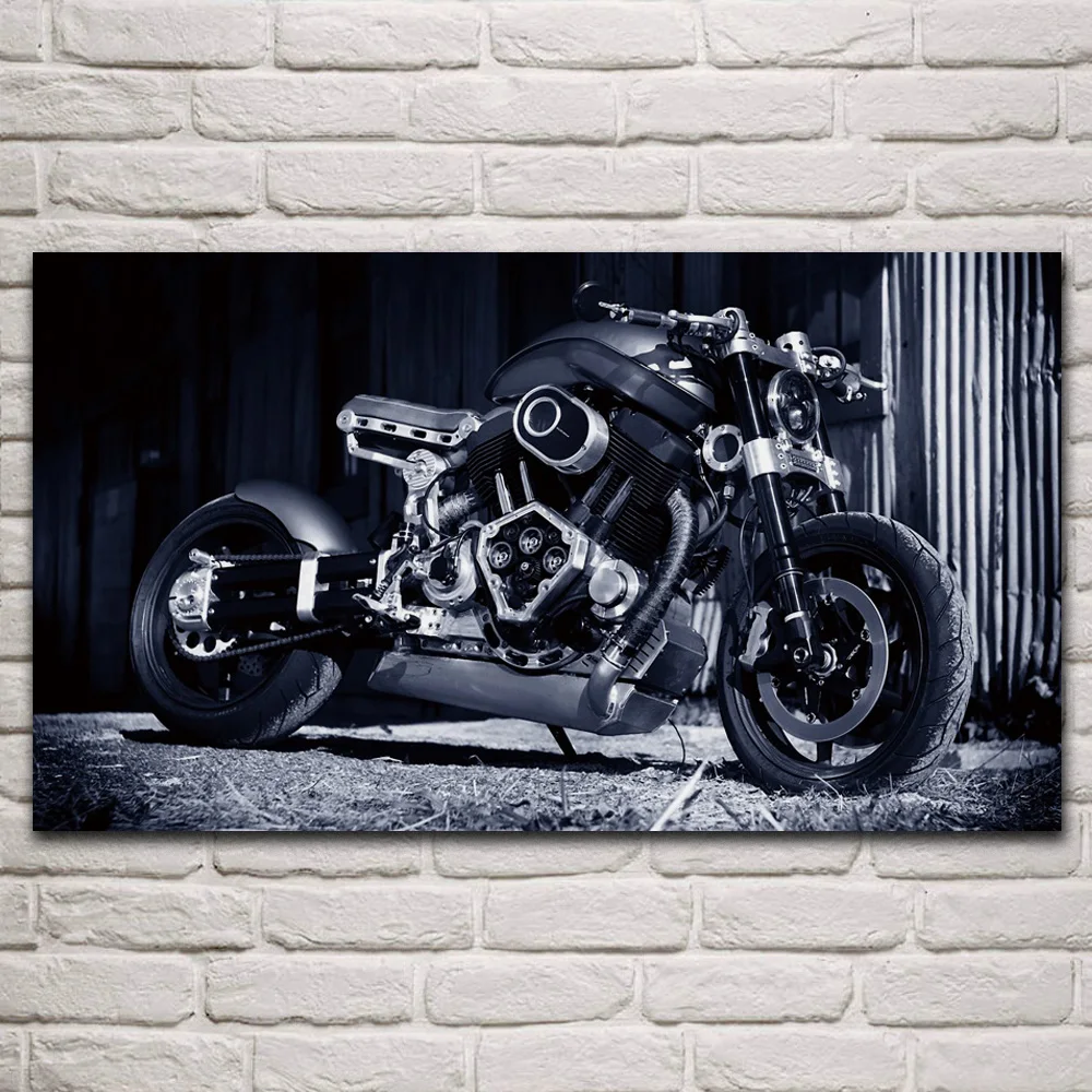 

custom X132 Hellcat Bike Motorcycle superbike fabric posters on the wall picture home art living room decoration KQ464